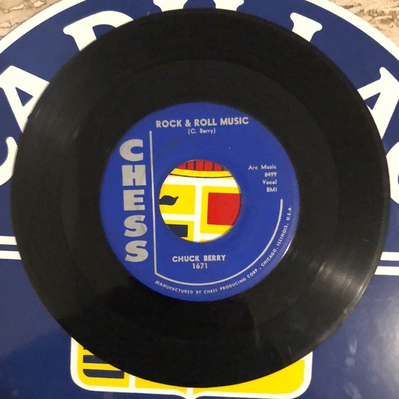 Chuck Berry Rock & Roll Music Vinyl 45 Record '57 - Picture 5 of 6